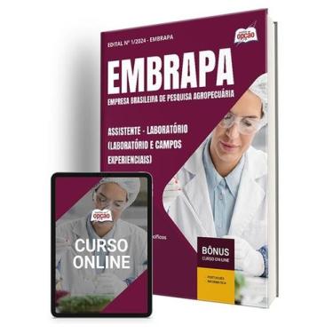Imagem de Apostila EMBRAPA 2024 - Assistente - Laboratório (Laboratório E Campos