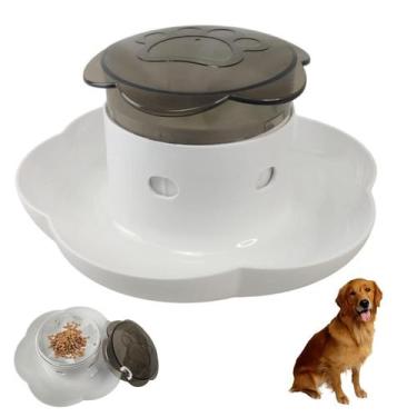 Imagem de Comedouro Pet Cao Cachorro Gato Animal de Estimaçao Brinquedo Interati