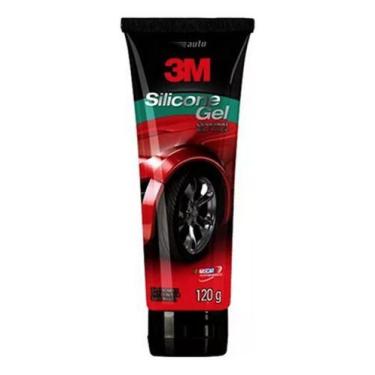 Imagem de Abrilhantador 3m Silicone Gel Para Carro 120g C/ Estopa