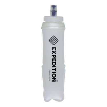 Imagem de Garrafa Expedition Soft Flask 500ml Silicone - Corrida Bike, Branco