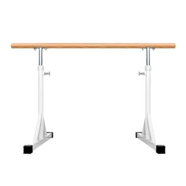 Imagem de Ballet Bar Barra De Balé Portátil Para Fitness, Em Casa, Barra De Dança Autônoma Ajustável Para Treinamento, Academia, Estúdio De Dança, Barra De Balé, Anti-balanço(White,100cm/3.28ft)
