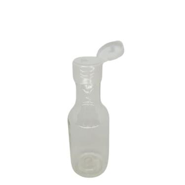 Imagem de Garrafinha 50ml Tampa Flip Top Lembrancinha Tampa Colorida- 30unidades (Branco)