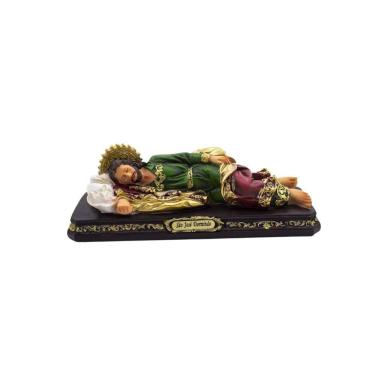 Imagem de Imagem São José Dormindo Base Gaveta Importado Resina 21 Cm