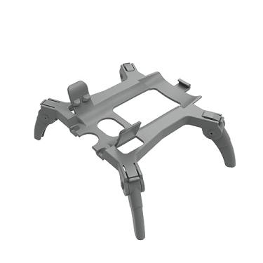 Imagem de Perna de trem de pouso para DJI Air 3 dobrável, aumenta a altura 30 cm Suporte de acessórios de drone leve extensor de altura de liberação rápida (cinza)