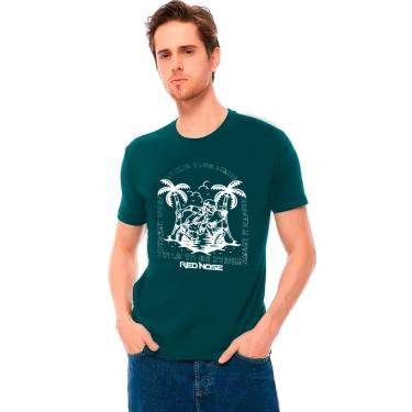 Imagem de Camiseta Masculina Red Nose Caveira