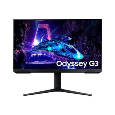 Imagem de Monitor Gamer Samsung Odyssey G3, 27" Full HD, 180Hz, 1ms, HDMI e DP, 