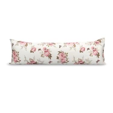 Imagem de Fronha Avulsa 1,30x40 Com Ziper Estampado 180 Fios Xuxão (ROSEIRA)