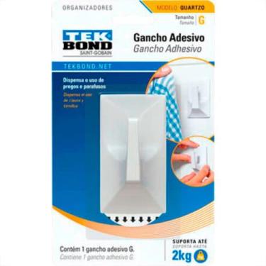 Imagem de Tek Gancho  Quartzo Branco.G - TEK BOND