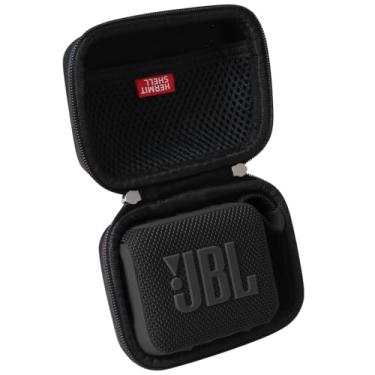 Imagem de Hermitshell Estojo rígido de viagem para JBL Go 4 - Alto-falante Bluetooth ultraportátil (preto, capa rígida)