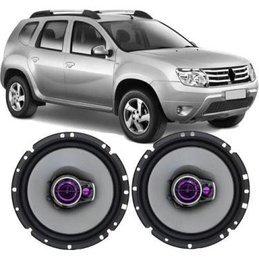 Imagem de Kit Alto Falante Pioneer Porta Dianteira Duster 100w Par, Preto