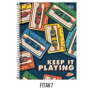 Imagem de Caderno Universitário 1 Matéria D+ Tilibra 96 Folhas Capas Masculinas 