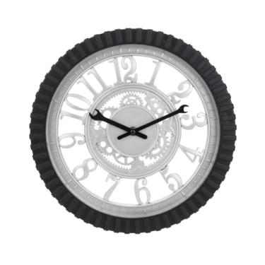 Imagem de Relógio Parede Engrenagem 30x30cm