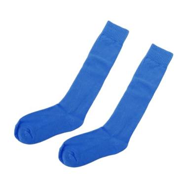 Imagem de Meias esportivas de cano alto, meias elásticas de algodão antipolvo (XS) (P) (M)