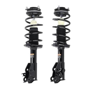 Imagem de maXpeedingrods Amortecedor dianteiro de 2 peças para Honda Civic 2006-2011, 172285 172284 Struts com montagem de mola helicoidal