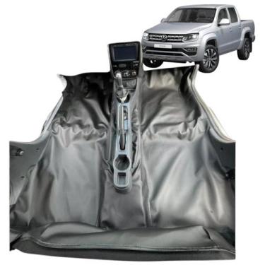 Imagem de Tapete assoalho fosco grafite para a amarok dupla ate 2025 - MANOS TAP