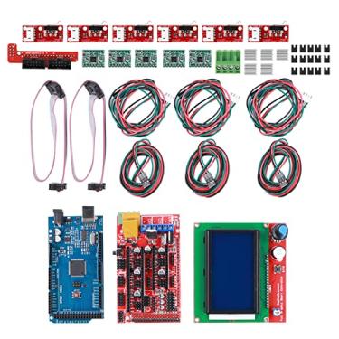 Imagem de Rampas de Kit de Impressora 3D 1.4 12864 Controlador A4988 Peças da Placa de Chip Fit Reprap Accessories Switches Limitados