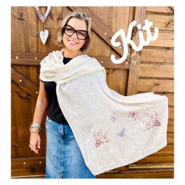 Imagem de Kit Pashmina Borboletas - Le Petit Atelier