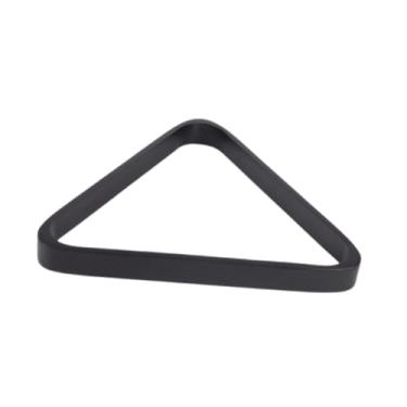 Imagem de Dynwave Billiard Ball Ball Rack Rack Triângulo Triângulo Rack Rack Snooker Gather Sports Sports Sports Practice Praact Table Table Equipamento, Preto