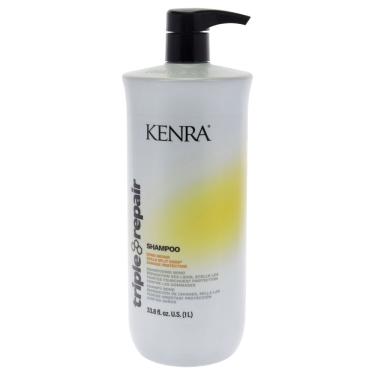 Imagem de Shampoo Kenra Triple Repair 1L sem sulfato para todos os tipos de cabelo