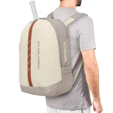 Imagem de Mochila Wilson Roland Garros 2025 Creme E Marrom