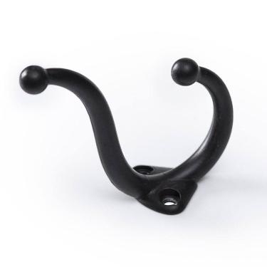 Imagem de Cabide Para Roupa Colonial Cabides Ganchos Duplos Ouro 6Un.