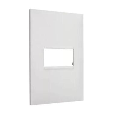 Imagem de Placa 1 Posto 4X2 Branca 618501BC - Legrand Pial PLUS +
