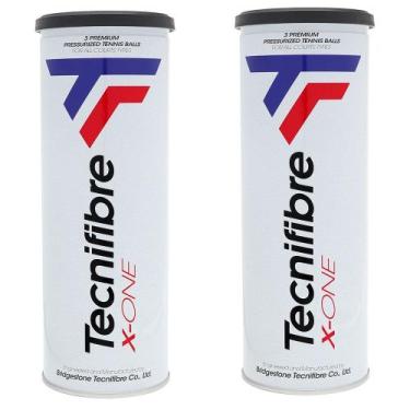 Imagem de Bola Tênis Tecnifibre X One 2 Tubos com 3 bolas Perfornance