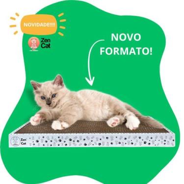 Imagem de Arranhador De Papelão Caminha Premium Para Gatos - ZENCAT