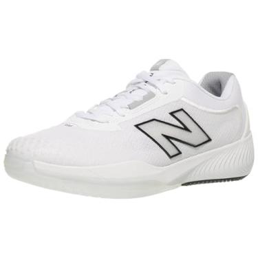 Imagem de New Balance FuelCell 996 V6 Tênis feminino, Branco/preto, 9.5 Wide