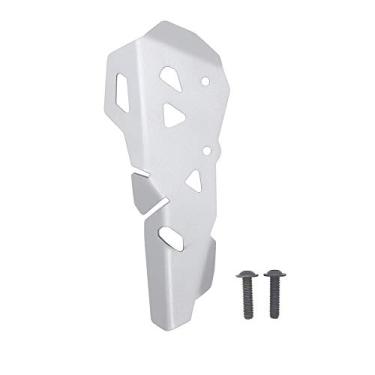 Imagem de Acc-Creativity Tampa da bomba de freio do freio mestre do freio traseiro da motocicleta compatível com SUZUKI V-STROM DL1050A DL1050XT 2020 (prata)