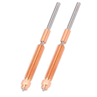 Imagem de Bico Rápido de Troca, Bico Integrado 2 Pcs Alimentando Suavemente a Alta Dureza para Oi (0,4 mm)