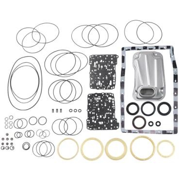 Imagem de INGKAN Kit de revisão de reconstrução de transmissão A750E A750F com filtro de pistão serve para Toyota 4Runner 03-21/ FJ Cruiser 07-14/ Tacoma 05-15, 03-07 GX470/ LX470 Substitui OE 35330-60050
