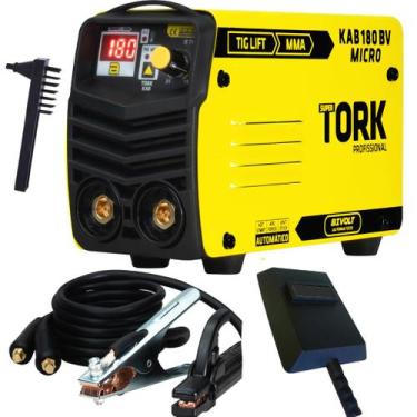 Imagem de Inversor Solda 180a Bivolt 127/220v Solda Alumínio Inox Tork - Super T