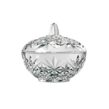 Imagem de Mini Bomboniere de Vidro com Tampa Potiche Baleiro Decoração - hauskra