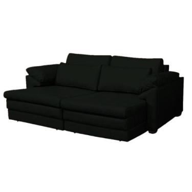 Imagem de Sofá Decorativo Sala de Estar Marselha Retratil Manual 2 Lugares 175cm