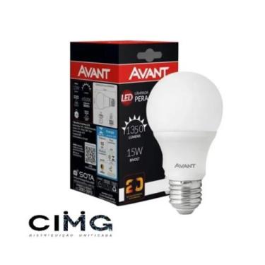 Imagem de Kit 6 Lâmpada Led 15w Bulbo E27 6500k Branco Frio - Avant