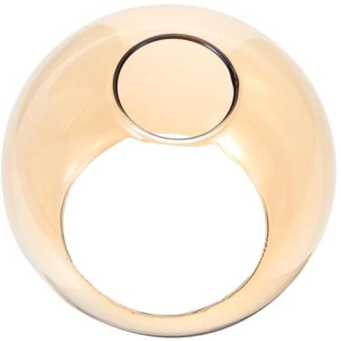 Imagem de Gadpiparty Abajur De Vidro Âmbar, Luminária Esfera Redonda, Substituição Globo, Capa Bolha Para Lustre, Arandela Pendente
