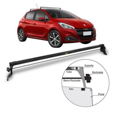 Imagem de Rack De Teto Bagageiro Peugeot 208 Ano 13/19 - Vhip