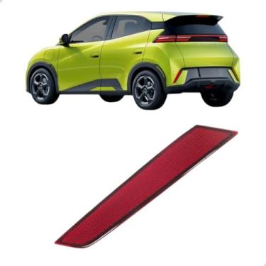 Imagem de REFLETOR OLHO DE GATO PARACHOQUE TRASEIRO COMPATIVEL COM BYD MINI DOLPHIN 2024 2025 LADO ESQUERDO MOTORISTA EQEA-4135100