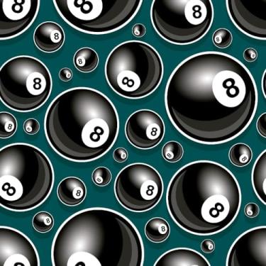 Imagem de Papel de Parede Adesivo Bar Quarto Sala Bola De Bilhar 12m