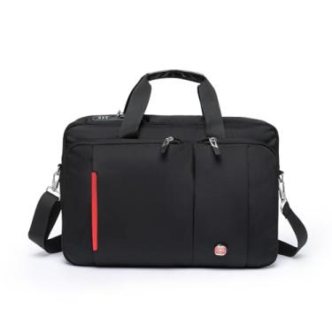Imagem de Pasta Bolsa Transversal Masculina Pasta Notebook Antifurto Cadeado