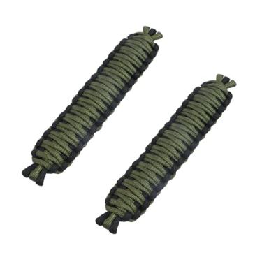Imagem de Modengzhe Alça de porta de carro de 2 peças para jipe, correias limitadoras de porta ajustáveis para Jeep Wrangler 1987-2021 CJ YJ TJ JK JKU JL, Amry Green