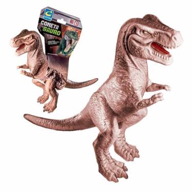 Imagem de Boneco Dinossauro Trex Cometa Sauro Realista Brinquedo 100% Vinil Maci
