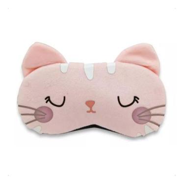 Imagem de Máscara Para Dormir Gatinho Gel Térmico Relaxante Para Olhos - Miss Ro