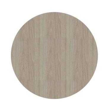 Imagem de Tampo Redondo 60 cm (Largura) PE40 Pandin MDP 4,00 cm (altura) Cor Nogueira CasaBlanca