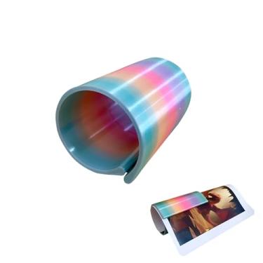 Imagem de Suporte de rolo de lona de arte de diamante - Suporte e organizador de rolo de pintura de diamante, suporte antirolo fixo para experiência de pintura suave, mantenha sua tela no lugar (multicolorida)