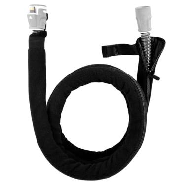 Imagem de APDTEK Capa de mangueira CPAP de 1,82 m para tubos aquecidos ResMed ClimateLineAir AirSense 11 10, tampa de tubo CPAP com zíper completo para evitar condensação, tubos CPAP à prova de gatos