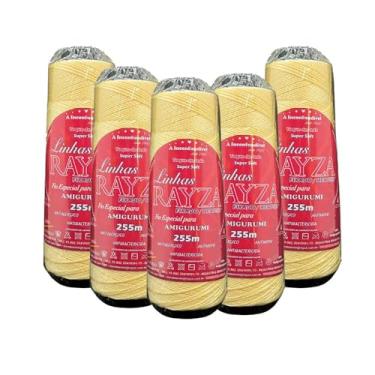 Imagem de Linha Rayza Ideal para Crochê e Amigurumi - Cor 003 Creme