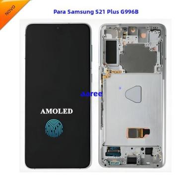 Imagem de Tela OLED LCD Touch Digitizer Para Samsung S21 plus 5G, Substituição A