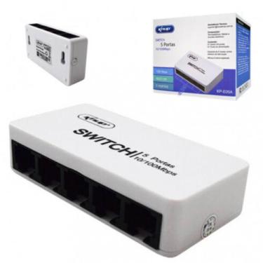 Imagem de Switch Hub 5 Portas De 10/100mbps Kp-e05a - Knup